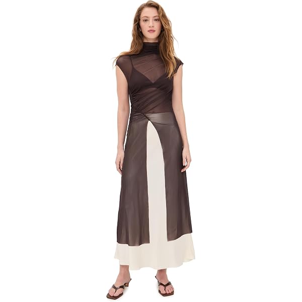 3.1 Phillip Lim Women's Draped Sleeveless French Terry Top, Lt